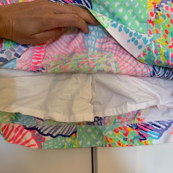 Lilly Pulitzer Ziggy Romper Multi Roar of the Seas Size 2 - Picture 4 of 10